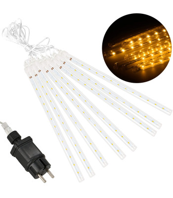 Ziemassvētku LED lāsteku virtene Meteors Springos CL1214, 144 LED