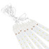 Ziemassvētku LED lāsteku virtene Meteors Springos CL1214, 144 LED