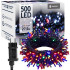 Springos CL4088 Ziemassvētku LED lampiņu virtene, 500 lampiņas, 27,5 m, zila