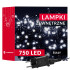 Springos CL4092 Ziemassvētku LED lampiņu virtene, 750 LED, 40 m, auksti balta