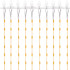 Springos 300 mikro LED gaismas aizkars 3 × 3 m, silti balta gaisma, CL0333