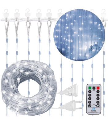 Springos lāsteku gaismas virtene 300 LED CL0334