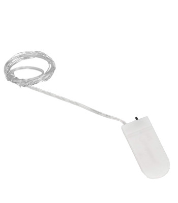 Ziemassvētku lampiņu virtene Springos ar 30 mikro LED diodēm, auksti balta, 2 m