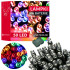 Springos CL4029 daudzkrāsu led gaismas virtene ar 50 diodēm