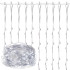 Dekoratīvā lāsteku virtene Springos CL0098 ar 400 LED, auksti balta