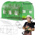 Dārza siltumnīca Springos GT0002 6 m2 (3x2x2 m)