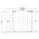 Drošības vārti Springos SG00001AC 76-120 cm