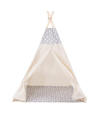 Tipi telts Springos TIP15 pelēka