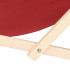 Saliekams krēsls Springos DC003 OXFORD12 bordo