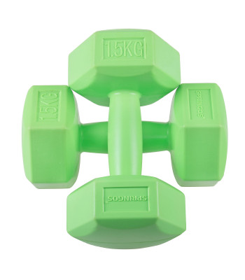 Hex Hanteles Springos FA1031 2 x 1.5 kg