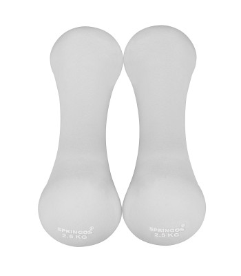 Neoprēna hanteles Springos FA1041 2x2,5kg