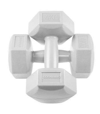 Hex hanteles Springos FA1035 2 x 4 kg