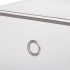 Kurpju kaste ar atvilktni Springos HA3001, 34x22,5x13 cm, balts organizators