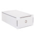 Kurpju kaste ar atvilktni Springos HA3001, 34x22,5x13 cm, balts organizators