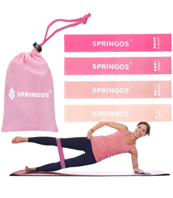 Vingrojumu jostas Springos PB0019 4 gab