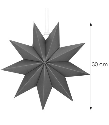 Dekoratīva papīra zvaigzne Springos 30cm CA1105