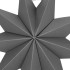 Dekoratīva papīra zvaigzne Springos 30cm CA1105