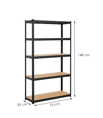 Plaukts Springos 150 x 75 x 30 cm HA5211