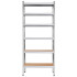 Metāla plaukts 6 plauktiem Springos HA5213 225 x 110 x 50 CM