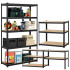 Plaukts Springos 150 x 75 x 30 cm HA5211