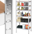 Metāla plaukts 6 plauktiem Springos HA5213 225 x 110 x 50 CM