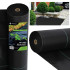 Agrotekstils pret nezālēm, melns, Springos AG0036, 90g/m2, 1,1x100 m
