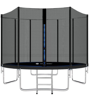 Dārza batuts ar ārējo tīklu Springos TP0004 427-435cm 14ft