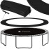Dārza batuts ar iekšējo aizsargtīklu un gredzenu Springos TP0010 305-312 cm 10ft