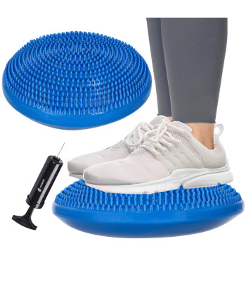Fitnesa līdzsvara spilvens ar pumpi Springos FA0081