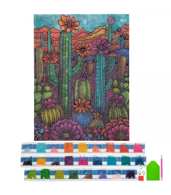 Mākslinieka komplekts diamond painting Springos DP0011