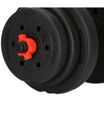 Hanteļu komplekts Springos, FA1650, 2 x 10 kg