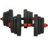 Hanteļu komplekts Springos, FA1650, 2 x 10 kg