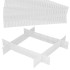 Atvilktņu organizators Springos HA5129, 46 cm × 7 cm × 1,5 cm