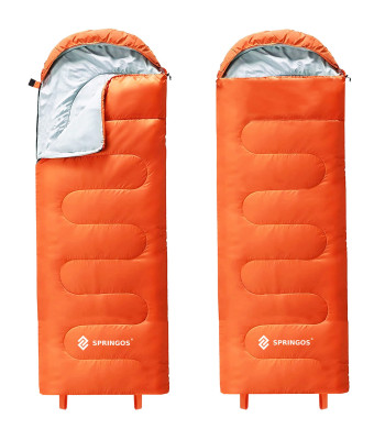 Oranžs guļammaiss Springos CS0120