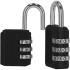 Piekaramā slēdzene ar kodu Springos, GA0077, 38 mm x 32 mm x 11 mm