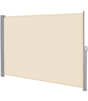 Sānu markīze gaiši bēšā krāsā Springos AW0005 350x180 cm