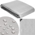 Brezents Springos, melns, 3x4m, 210 g/m2, GA2147