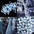 Ziemassvētku eglīšu lampiņu virtene auksti balta, Springos CL0127, 100 LED, 8,5 m