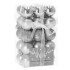 Ziemassvētku bumbiņas Springos CA0010, 30 gab., 3 cm