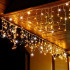 Ziemassvētku LED lampiņu aizkars Springos CL0332, 12m