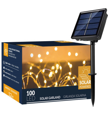 Ziemassvētku lampiņas, 100 LED, Springos CL4141, 12 m