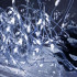 Ziemassvētku lampiņu virtene ar saules bateriju, auksti balta, Springos CL4142 12 m