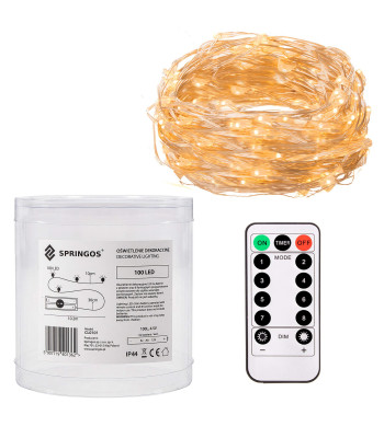 Ziemassvētku lampiņas Springos CL0101 9.9 m