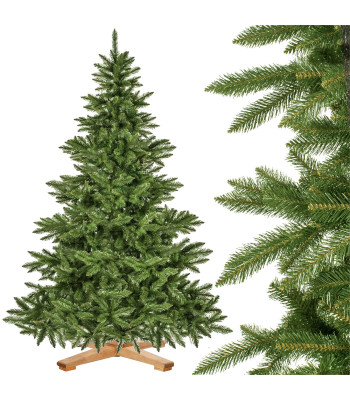 Mākslīgā Ziemassvētku eglīte Premium Royal Trees ar koka statīvu Springos CT0194 180 cm