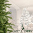 Mākslīgā Ziemassvētku eglīte Premium Royal Trees ar koka statīvu Springos CT0194 180 cm