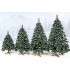 Mākslīgā Ziemassvētku eglīte Premium Royal Trees Springos, sniegota dimanta priede ar čiekuriem CT0191 220 cm