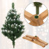 Mākslīgā Ziemassvētku eglīte Premium Royal Trees, sniegota dimanta priede ar čiekuriem, Springos CT0189, 150 cm