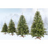 Mākslīgā Ziemassvētku eglīte Premium Royal Trees, Kaukāza egle ar koka statīvu — Springos CT0187, 220 cm