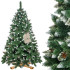 Mākslīgā Ziemassvētku eglīte Premium Royal Trees, sniegota dimanta priede ar čiekuriem, Springos CT0189, 150 cm