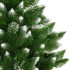 Sniegota Ziemassvētku eglīte uz stumbra Springos CT0179 180 cm